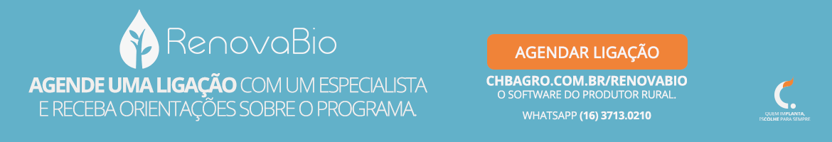 Preencha a Renovacalc com o CHBAGRO Preencha a Renovacalc com o CHBAGRO