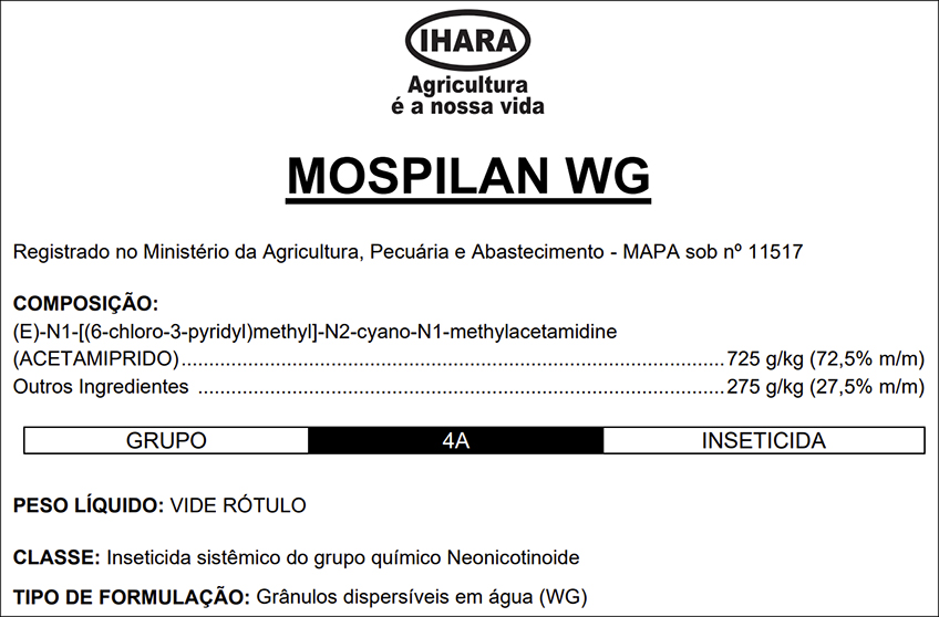 Bula do Mospilan WG