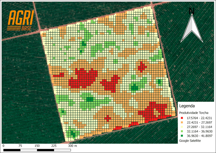 Mapa de Produtividade