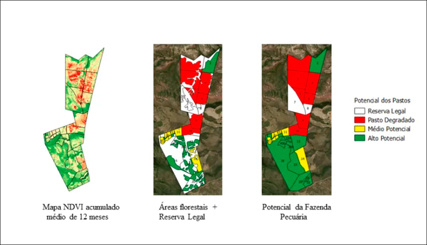 Mapas de NDVI Mapas de NDVI